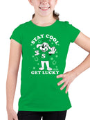 Officially Licensed Slush Puppie Lucky Pup Graphic  Youth's T-shirt
