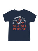 Officially Licensed Slush Puppie Red, White & Cool  Youth's T-shirt