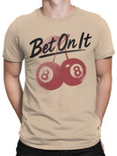 Lucky Cherry Graphic  Men's T-shirt