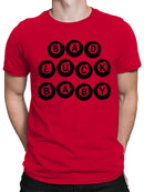 Trendy "Bad Luck Baby" Men's T-shirt