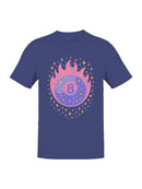 Magic 8-Ball Sticker Art Men's T-shirt