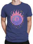 Magic 8-Ball Sticker Art Men's T-shirt