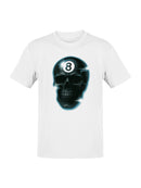 Glow Skull 8-Ball Art Print Men's T-shirt