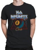 Retro 8 Ball No Regrets  Men's T-shirt