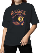 8-Ball Neon Graphic Women's T-shirt