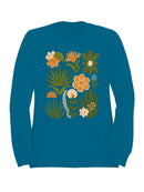 Tropical Floral Graphic Women's Sweatshirt