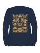 Vintage Butterfly Art Print Women's Sweatshirt