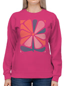 Retro Floral Art Women's Sweatshirt