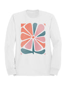 Retro Floral Art Women's Sweatshirt