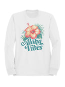 Aloha Vibes Tropical Women's Sweatshirt