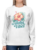 Aloha Vibes Tropical Women's Sweatshirt