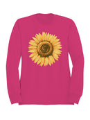 Sunflower Design Women's Sweatshirt