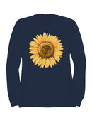 Sunflower Design Women's Sweatshirt