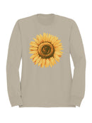 Sunflower Design Women's Sweatshirt