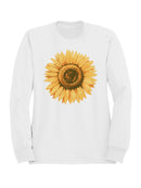 Sunflower Design Women's Sweatshirt
