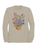 Floral Bouquet Vintage Art Women's Sweatshirt