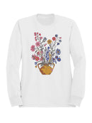 Floral Bouquet Vintage Art Women's Sweatshirt