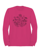Classic Floral Graphic Women's Sweatshirt
