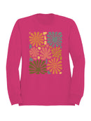 Retro Floral Pattern Art Women's Sweatshirt