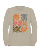 Retro Floral Pattern Art Women's Sweatshirt