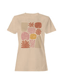 Floral Abstract Wall Design Women's T-shirt