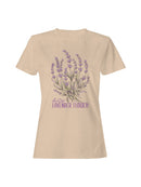 Wild Lavender Blossom Art Women's T-shirt