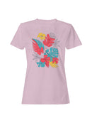 Tropical Floral Wall Art Women's T-shirt