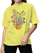 Floral Bouquet Vintage Art Women's T-shirt