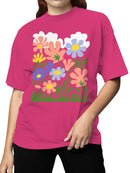 Floral Garden Wall Art Women's T-shirt