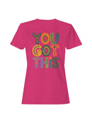 Motivational Wall Art Print Women's T-shirt