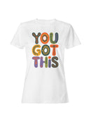 Motivational Wall Art Print Women's T-shirt