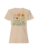 Aesthetic Floral Graphic Women's T-shirt