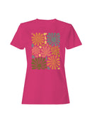 Retro Floral Pattern Art Women's T-shirt