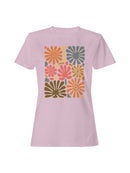 Retro Floral Pattern Art Women's T-shirt