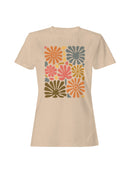 Retro Floral Pattern Art Women's T-shirt