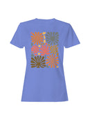 Retro Floral Pattern Art Women's T-shirt