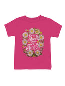 Floral Whisper Art Print Youth's T-shirt