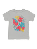 Tropical Floral Wall Art Youth's T-shirt