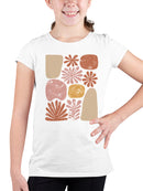 Floral Abstract Graphic Youth's T-shirt