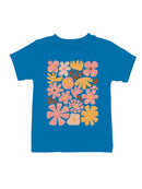 Retro Floral Design Youth's T-shirt