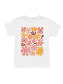 Retro Floral Design Youth's T-shirt