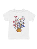 Floral Bouquet Vintage Art Youth's T-shirt