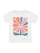 Retro Floral Art Print Youth's T-shirt