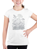 Classic Floral Graphic Youth's T-shirt