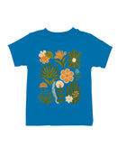 Tropical Floral Art Prints Youth's T-shirt
