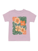 Tropical Floral Art Print Youth's T-shirt