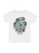 Floral Art Print Poster Youth's T-shirt