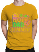 Vintage Hot Dad Summer  Men's T-shirt