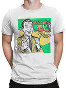 Retro Pizza Humor Men's T-shirt