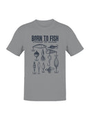 Fishing Lovers Graphic Men's T-shirt